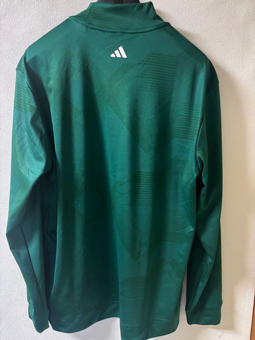 【新品・定価1.1万】アディダス ゴルフ モックネック シャツ ブラック 2XL