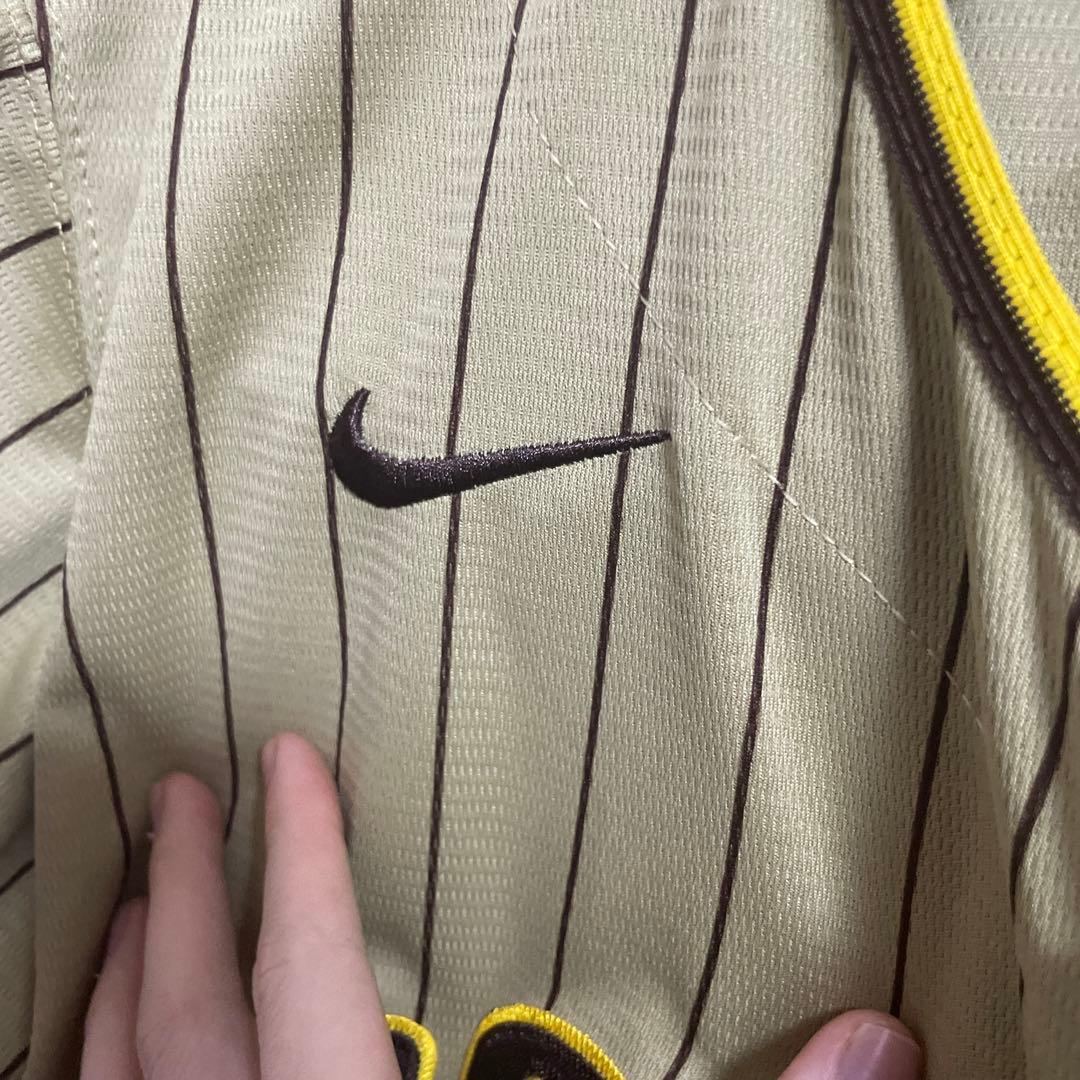 【NIKE】パドレス タティスJRユニフォーム XL相当