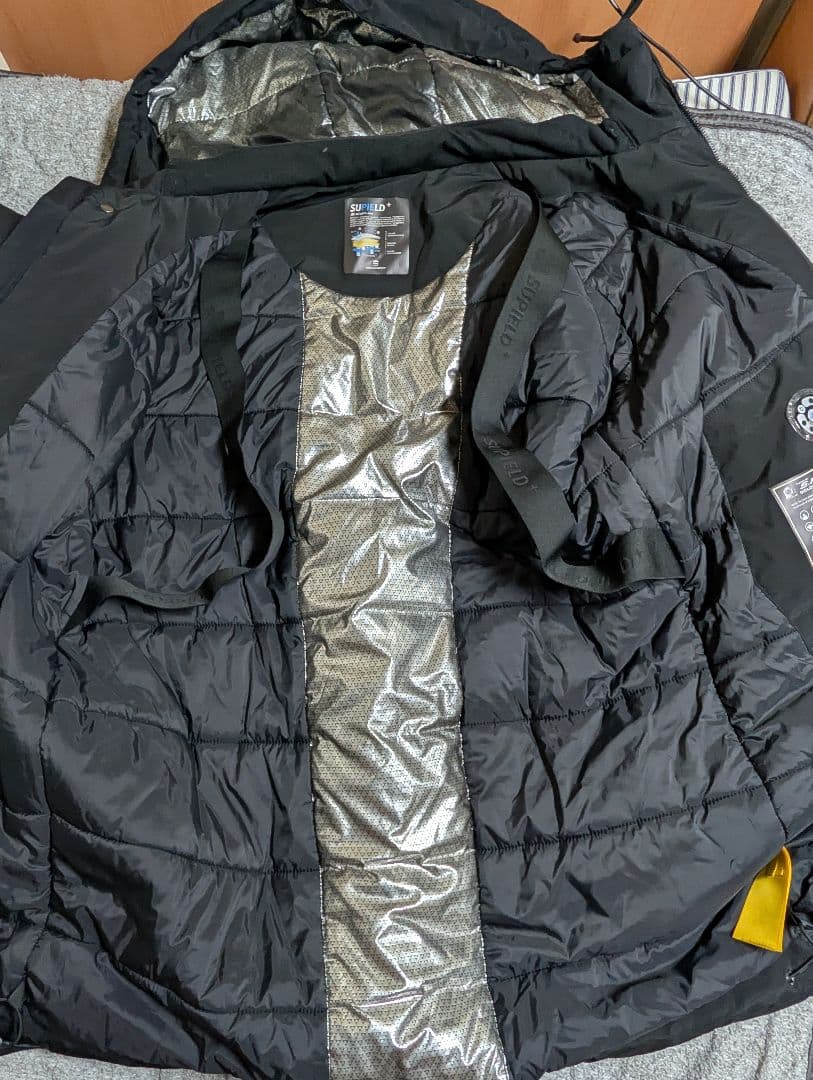 【宇宙服技術】 SUPIELD 超断熱 高機能 エアロゲル ジャケット（訳あり