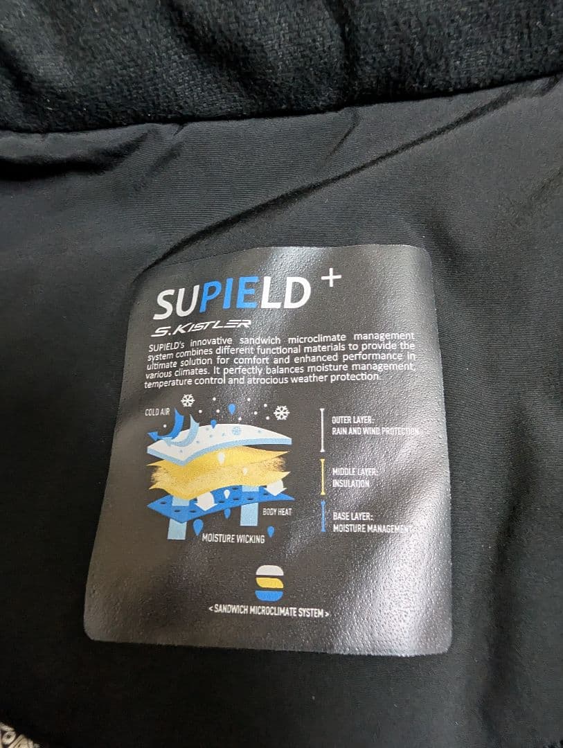 【宇宙服技術】 SUPIELD 超断熱 高機能 エアロゲル ジャケット（訳あり