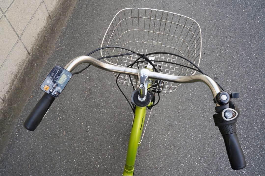 電動自転車 パナソニック ギュット 中古 子供乗せ アシスト 050103