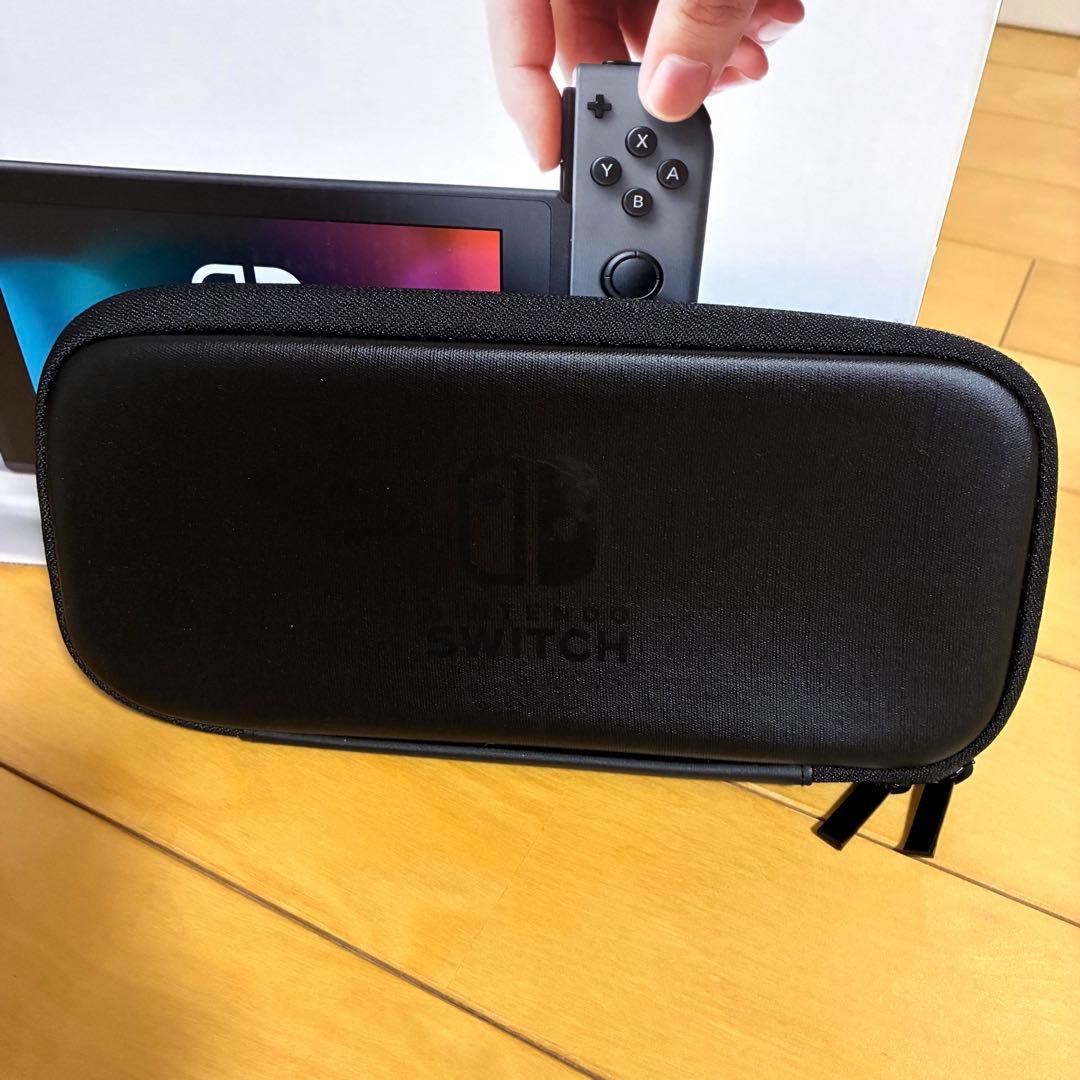 Nintendo Switch 本体 箱付き Switch専用携帯ケース付き