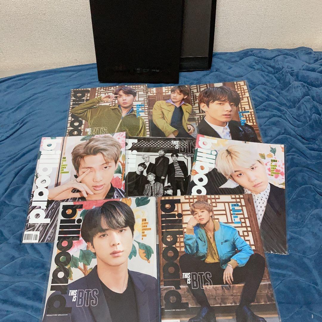 BTSビルボード写真集　全メンバーポスター付き