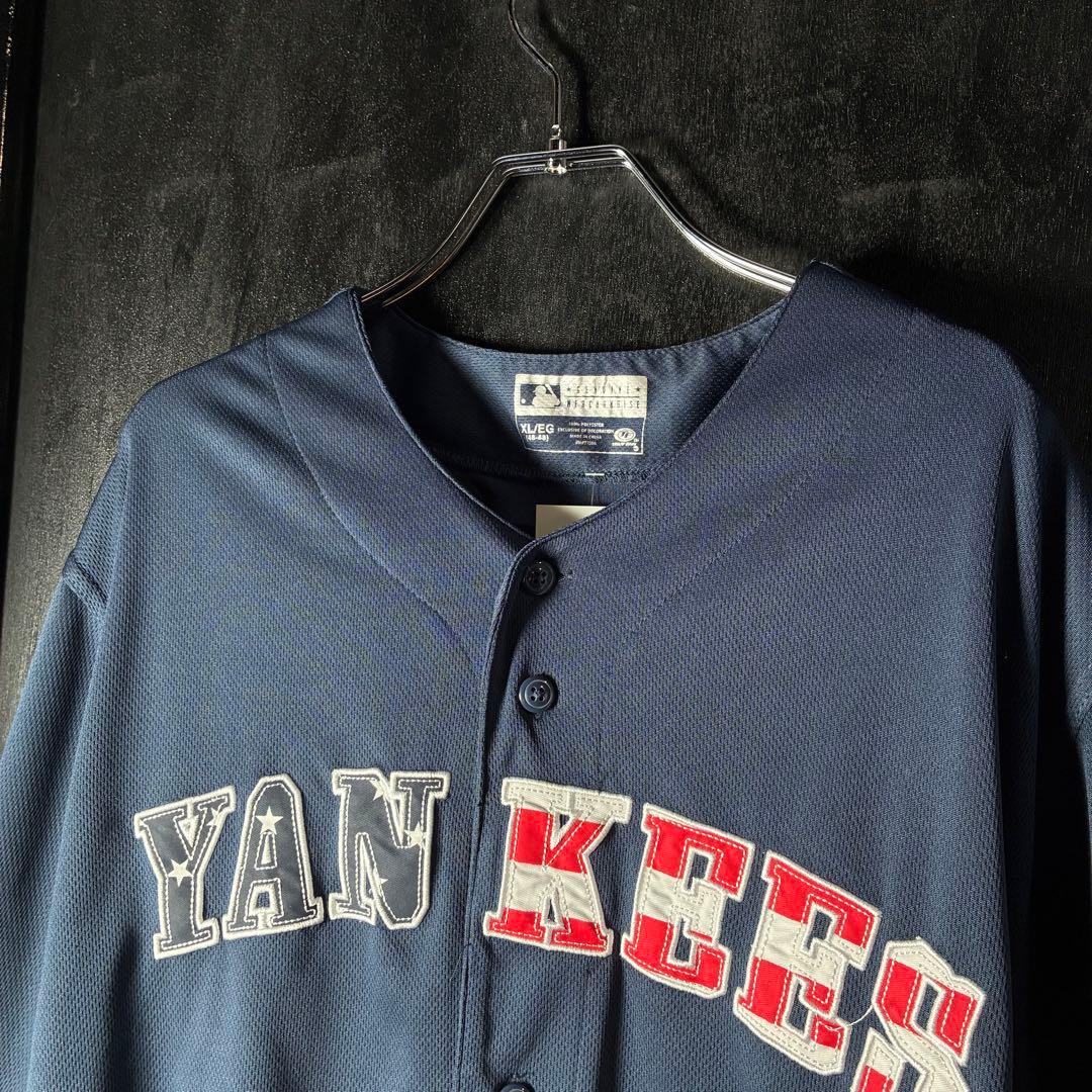 MLB NEW YORK YANKEES ベースボールシャツ　ゲームシャツ