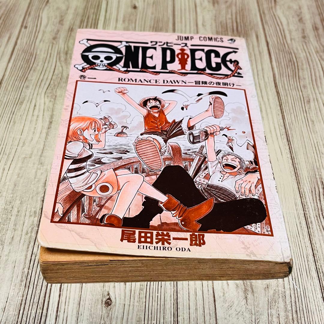 【希少】ワンピース 1巻 1刷 初版 コミックニュース付き ジャンプ 集英社 ②