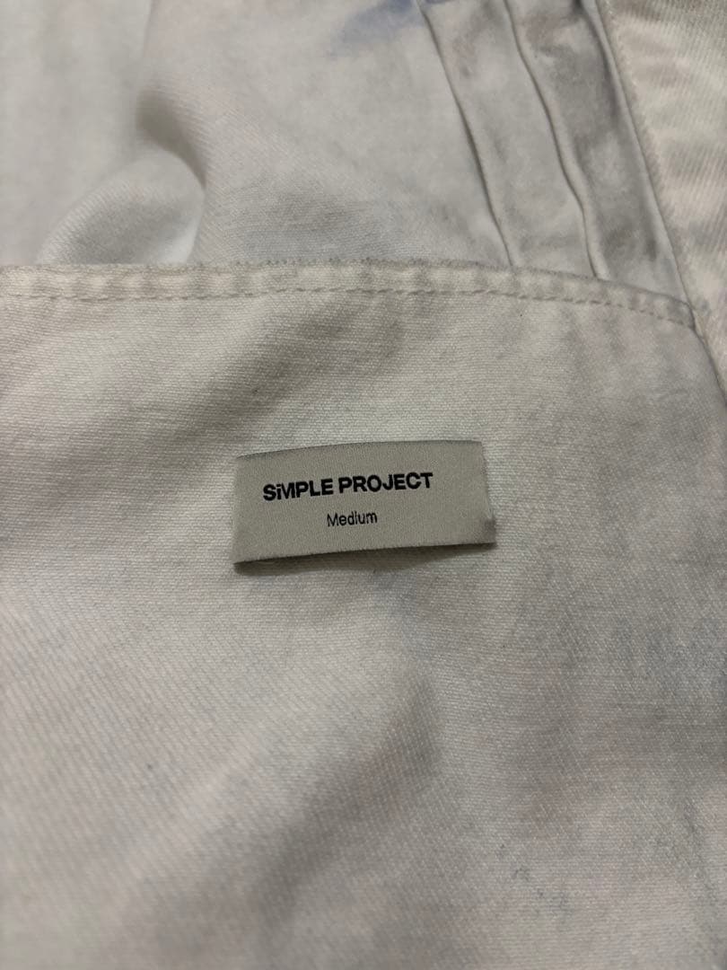 SIMPLE PROJECT ブラックデニムジャケット M
