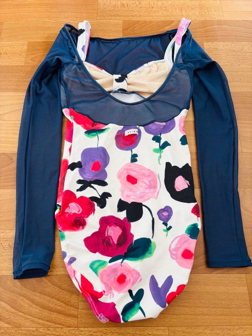 stina❣️スティナ レオタード 花柄大人 Sサイズ