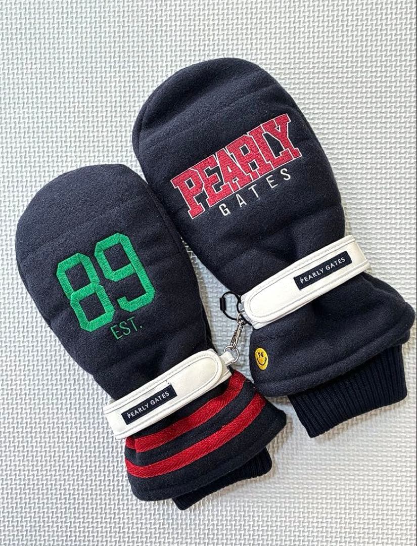 パーリーゲイツ メルトンフリース ミトン（UNISEX／FREE）