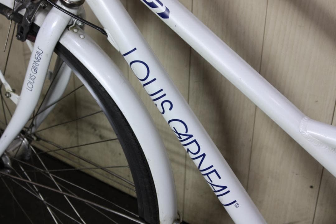 ルイガノマルチウェイ 27インチ7速 440mm LED仕様クロス 白