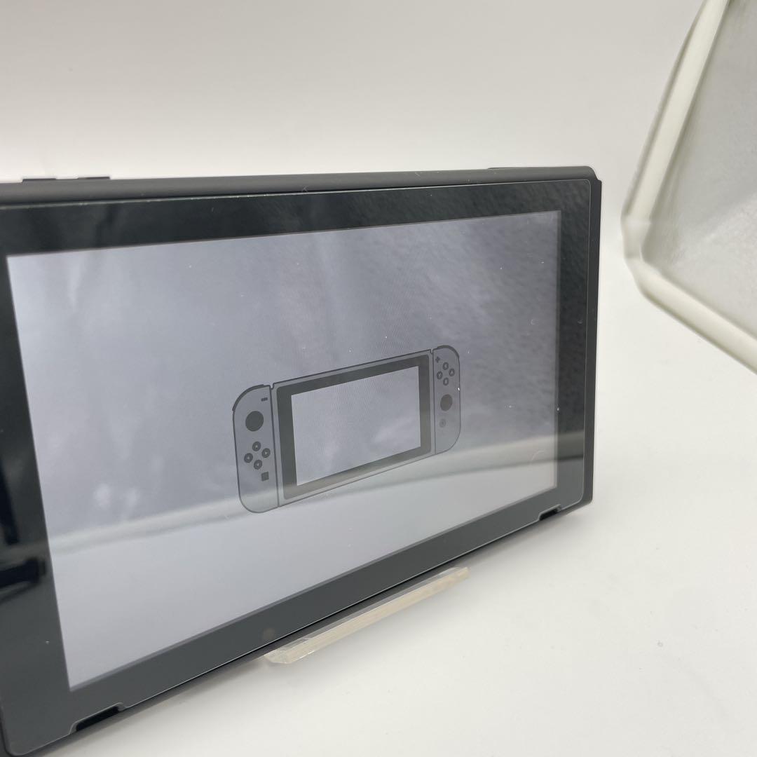 Nintendo Switch 本体 グレー 強化ガラスフィルム付き