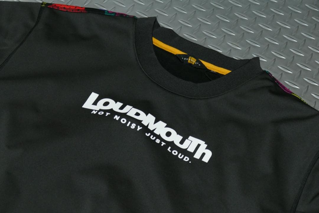 ★秋冬★ラウドマウス★裏フリース撥水スウェット★LL★コミカルブロット