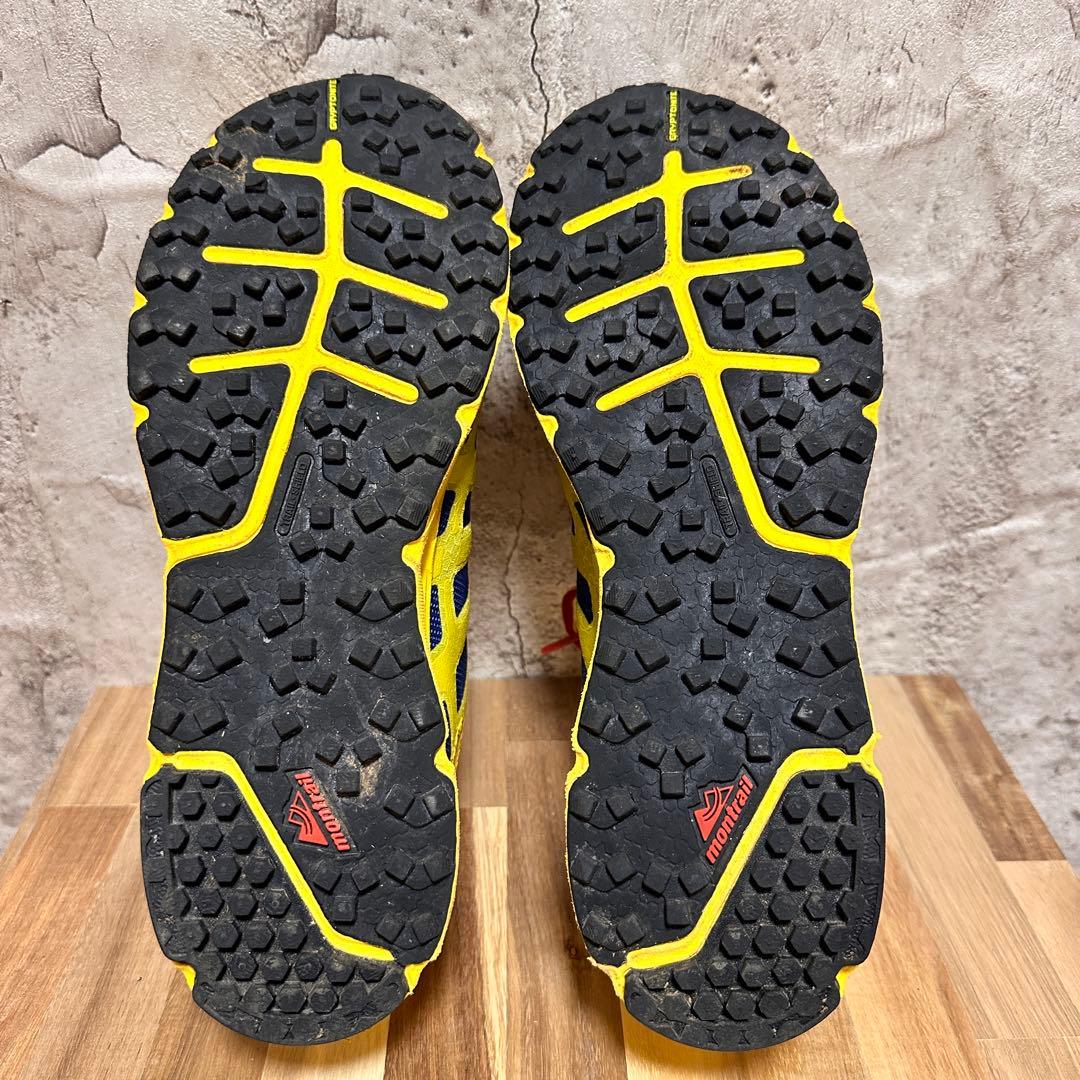 27cm montrail モントレイル トレランシューズ 斑尾イエロー