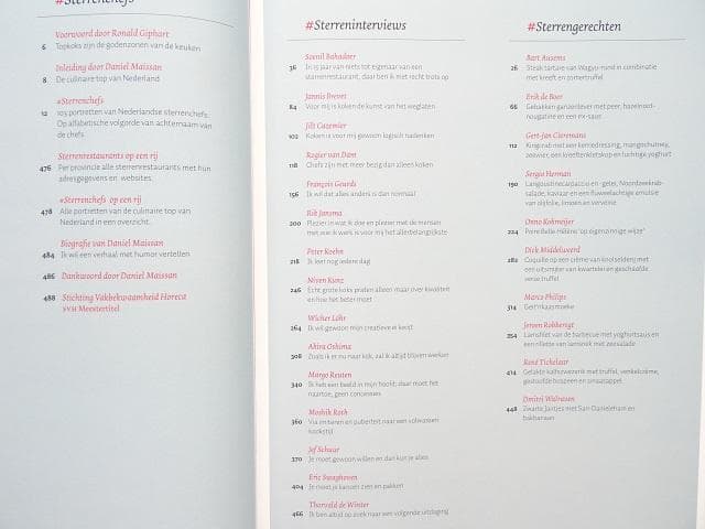 洋書◆オランダのシェフ 103人の写真集 本 スター 料理人 レシピ