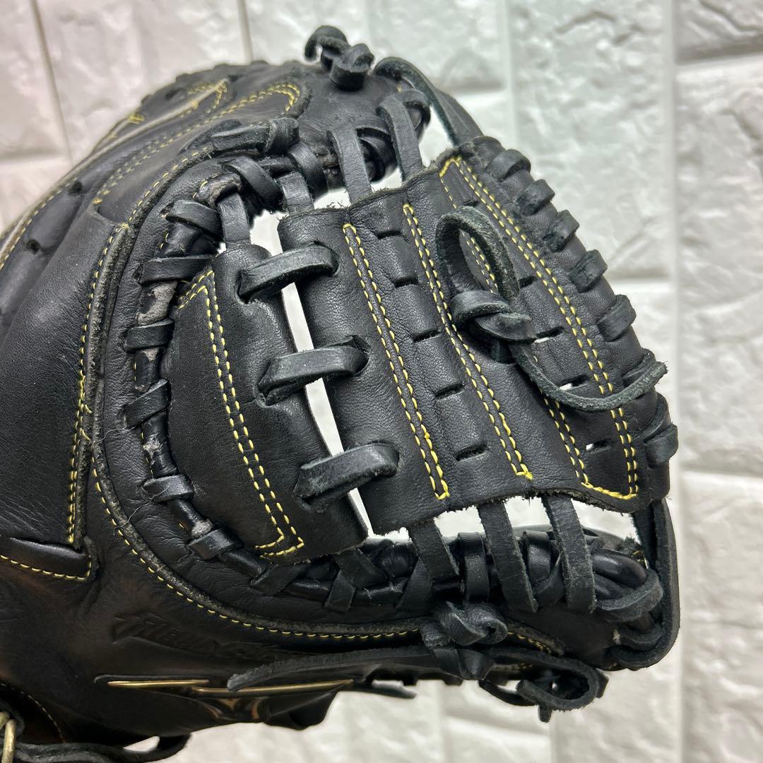 【美品】野球 グローブ 軟式 少年野球 ミズノ キャッチャーミット