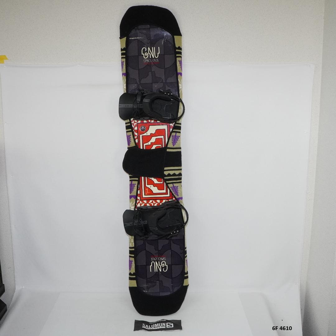 GNU SPACE CASE 153cm スノーボード ビンディング付き