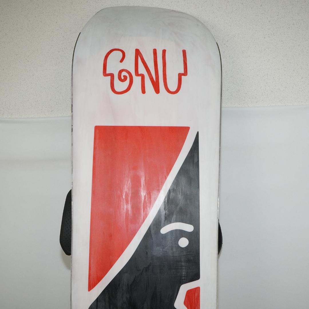 GNU SPACE CASE 153cm スノーボード ビンディング付き