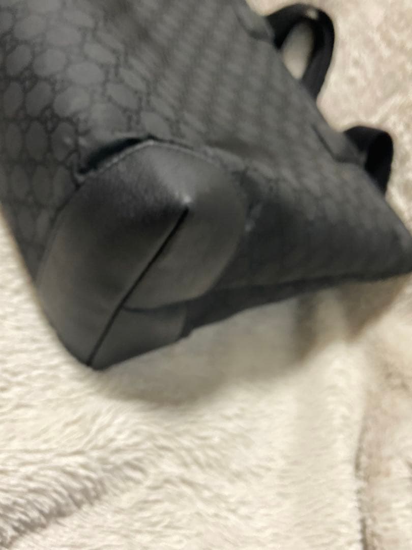 GUCCI（グッチ） GGキャンバス トートバッグ（レザーフロントポケット付）