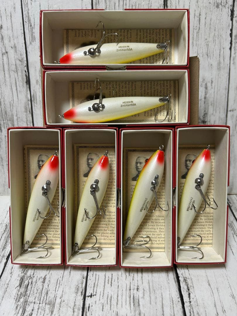 ヘドンheddon 100th X6500Wザラゴッサ新品未使用6個セット