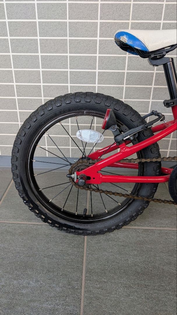 ヨツバサイクル ヨツバゼロ 16インチ ヒーローレッド 子供用 自転車