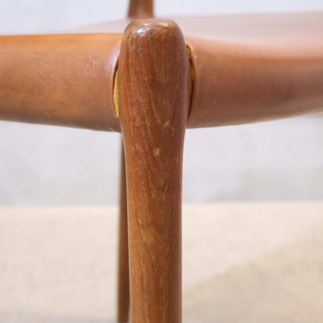 J.L.Moller モラー チーク材 No.80 ダイニングチェア 北欧家具