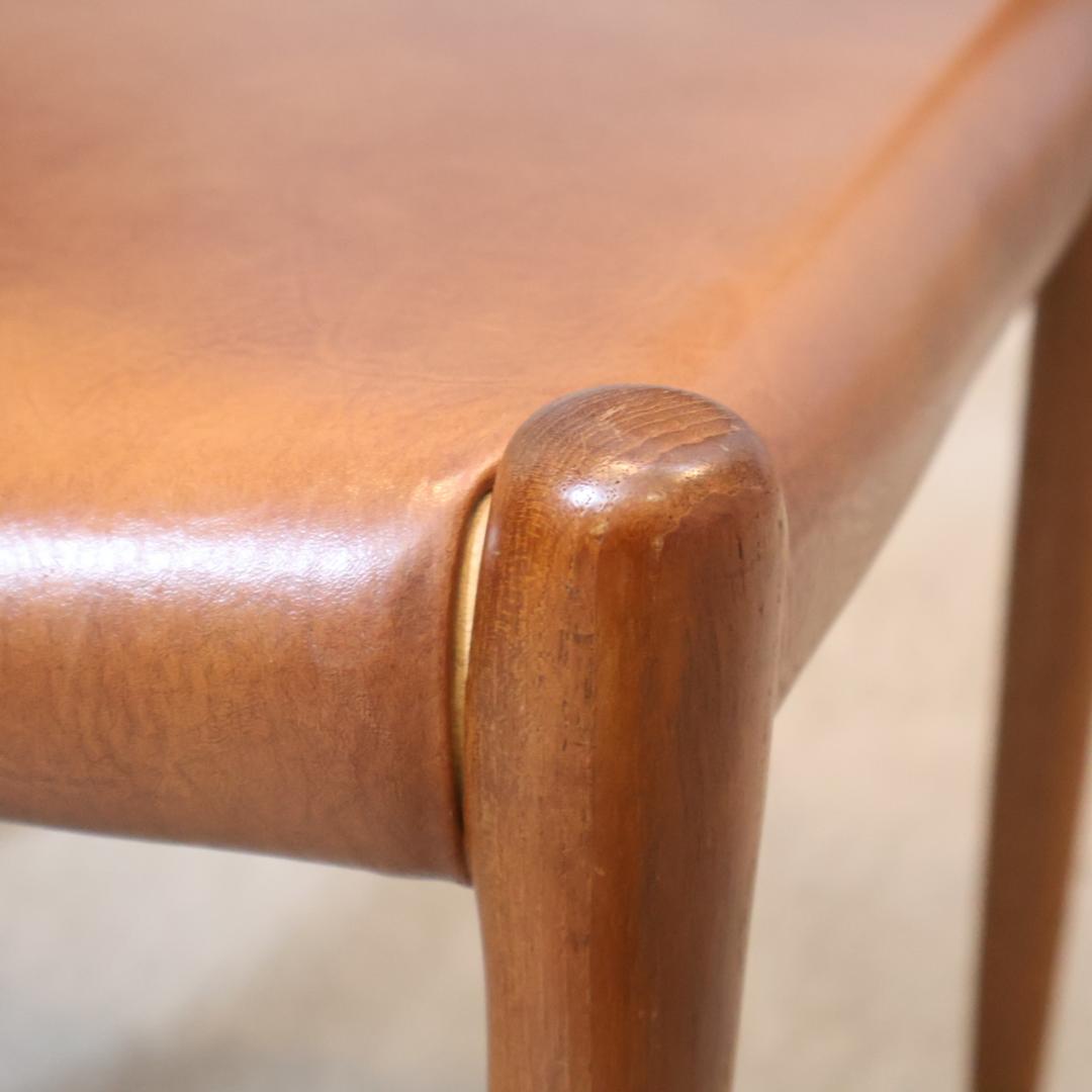 J.L.Moller モラー チーク材 No.80 ダイニングチェア 北欧家具
