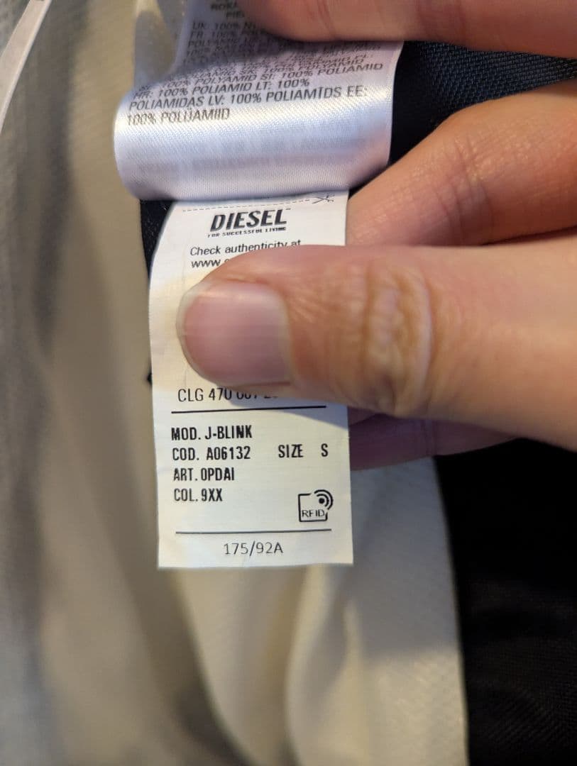 DIESEL グレン期・有名人多数着用モデル ジップアップライダース