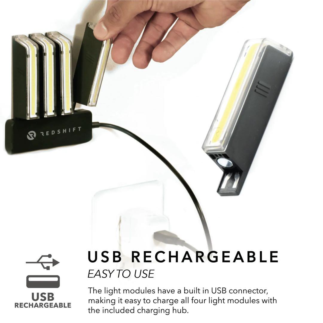 Redshift ライト内蔵ペダル Arclight MTB ¥40000 美品