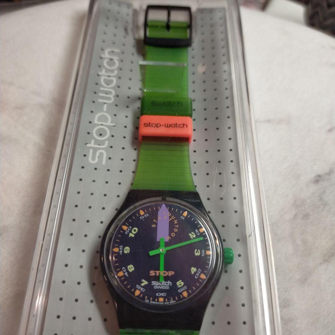 Swatch スウォッチ 初代ストップウォッチ JESS'RUSH SSB100