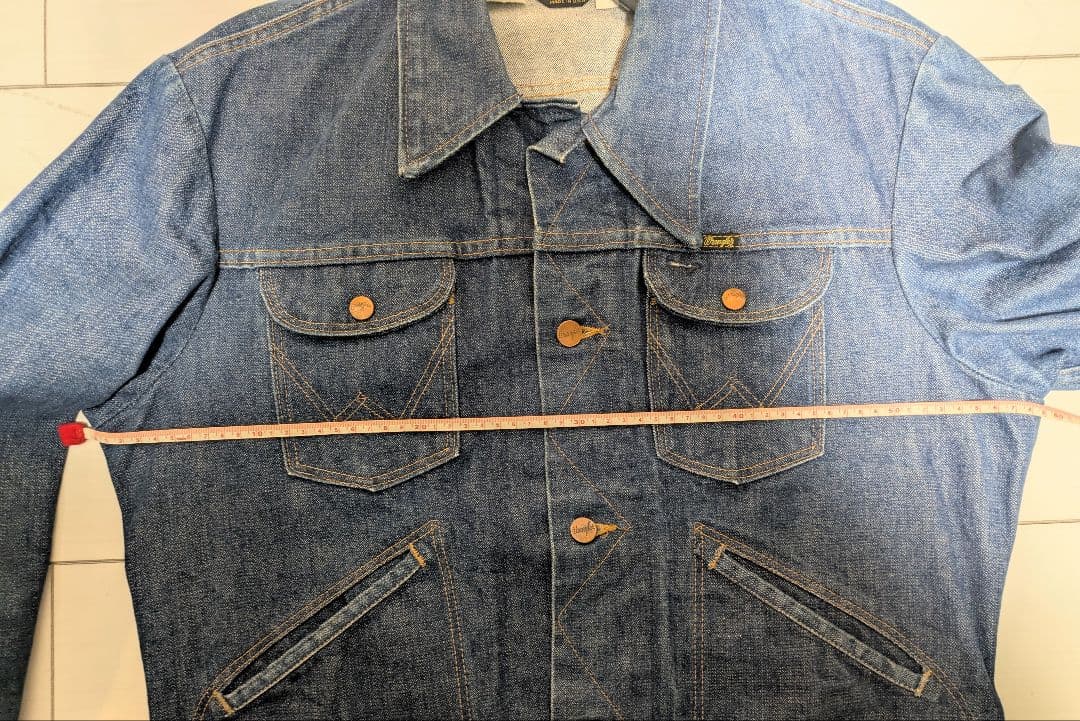 限定値下げ！希少サイズWranglerアメリカ製70s124MJ Size44