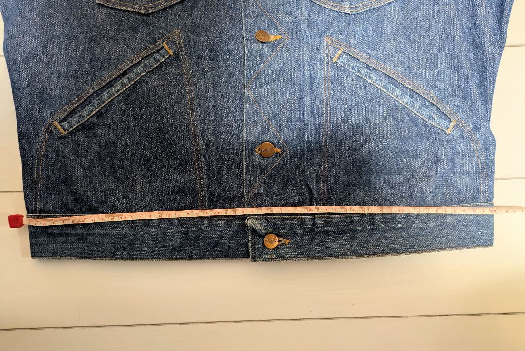 限定値下げ！希少サイズWranglerアメリカ製70s124MJ Size44