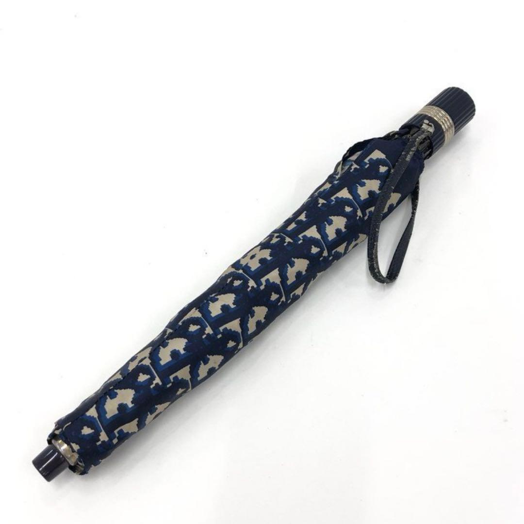 希少品♡Christian Dior✨ディオール　トロッター　折り畳み傘　紺色