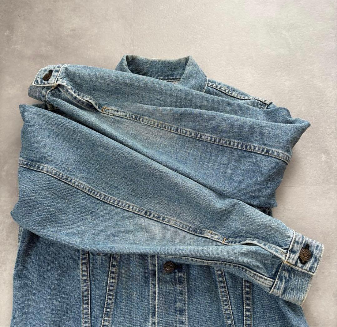 LEVI'S 71557 BIGE Gジャン 日本製 38 デニムジャケット