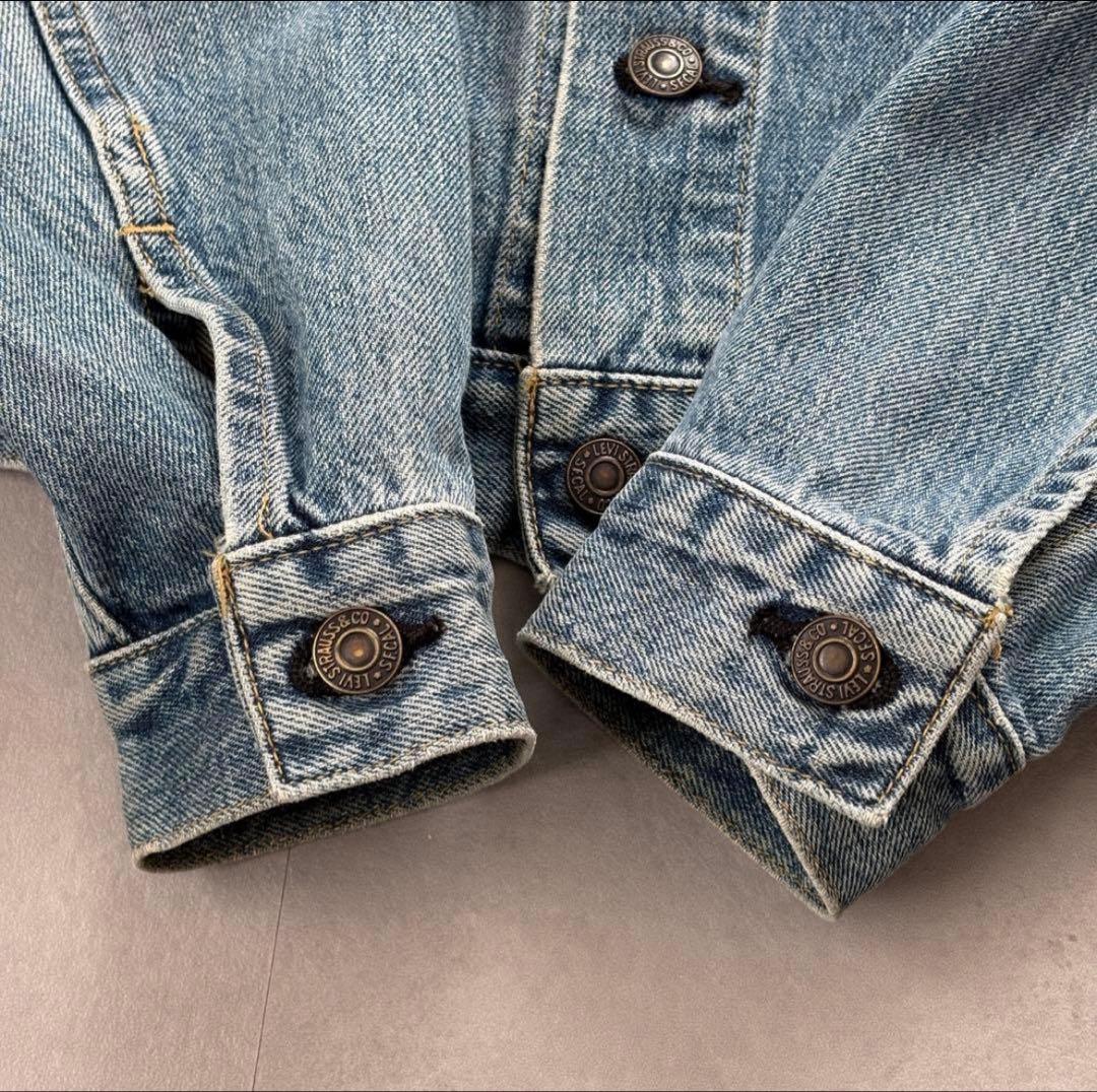 LEVI'S 71557 BIGE Gジャン 日本製 38 デニムジャケット