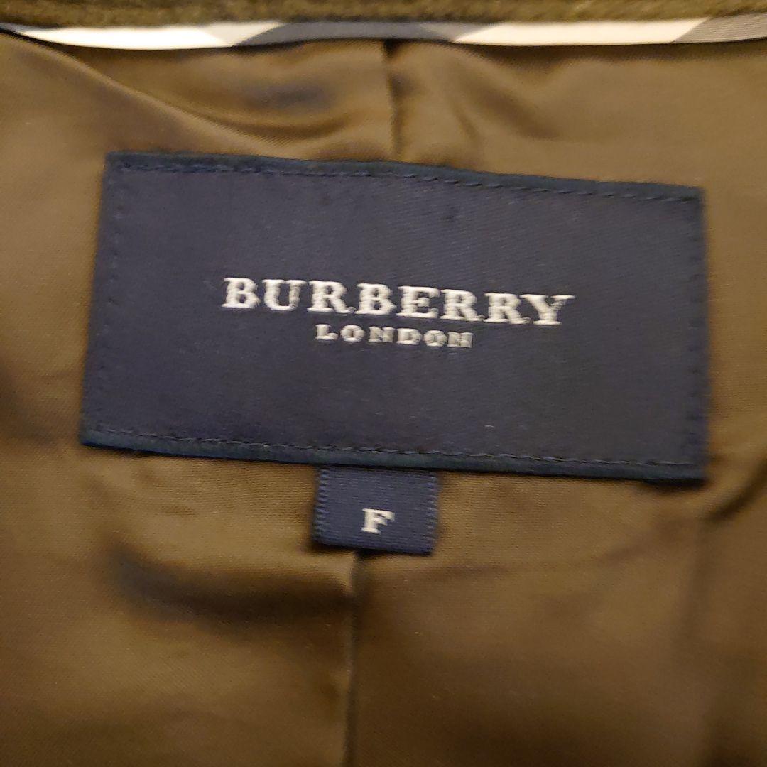 Burberry オリーブグリーン ポンチョコート