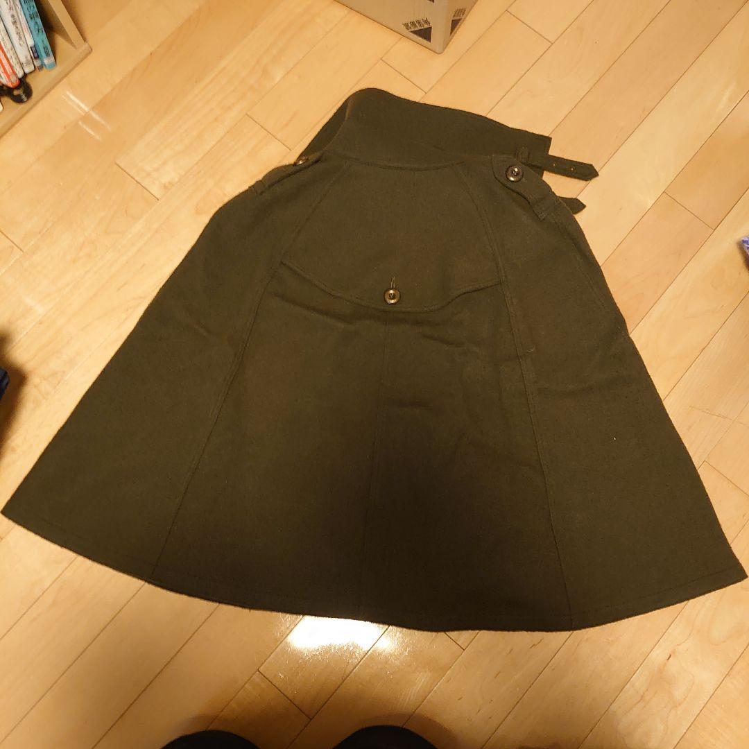 Burberry オリーブグリーン ポンチョコート