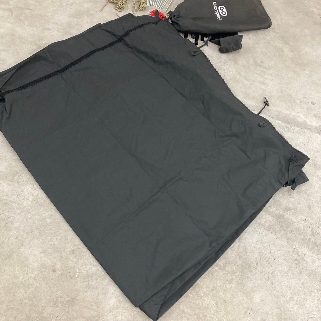 GoGlamping G・G PUP2.0 TC 黒　前幕セット