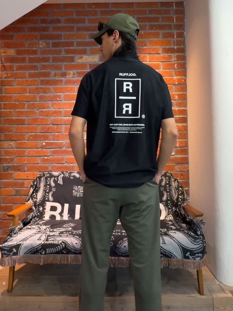 RUFFLOG MOCK NECK TEE PANTS セットアップ　サイズM