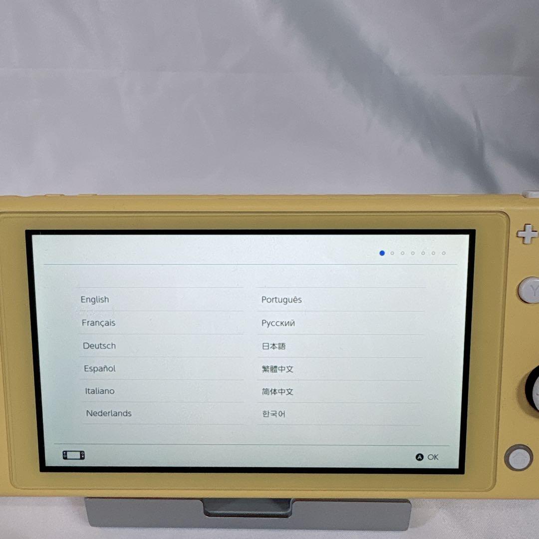 ニンテンドー Nintendo Switch Lite イエロー　 動作確認済み