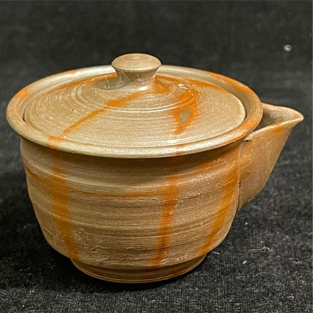 s432　備前焼　宝瓶　竹山作