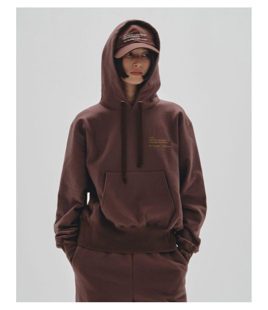 Useful Sweat Parka トゥデイフル　パーカー　ブラウン