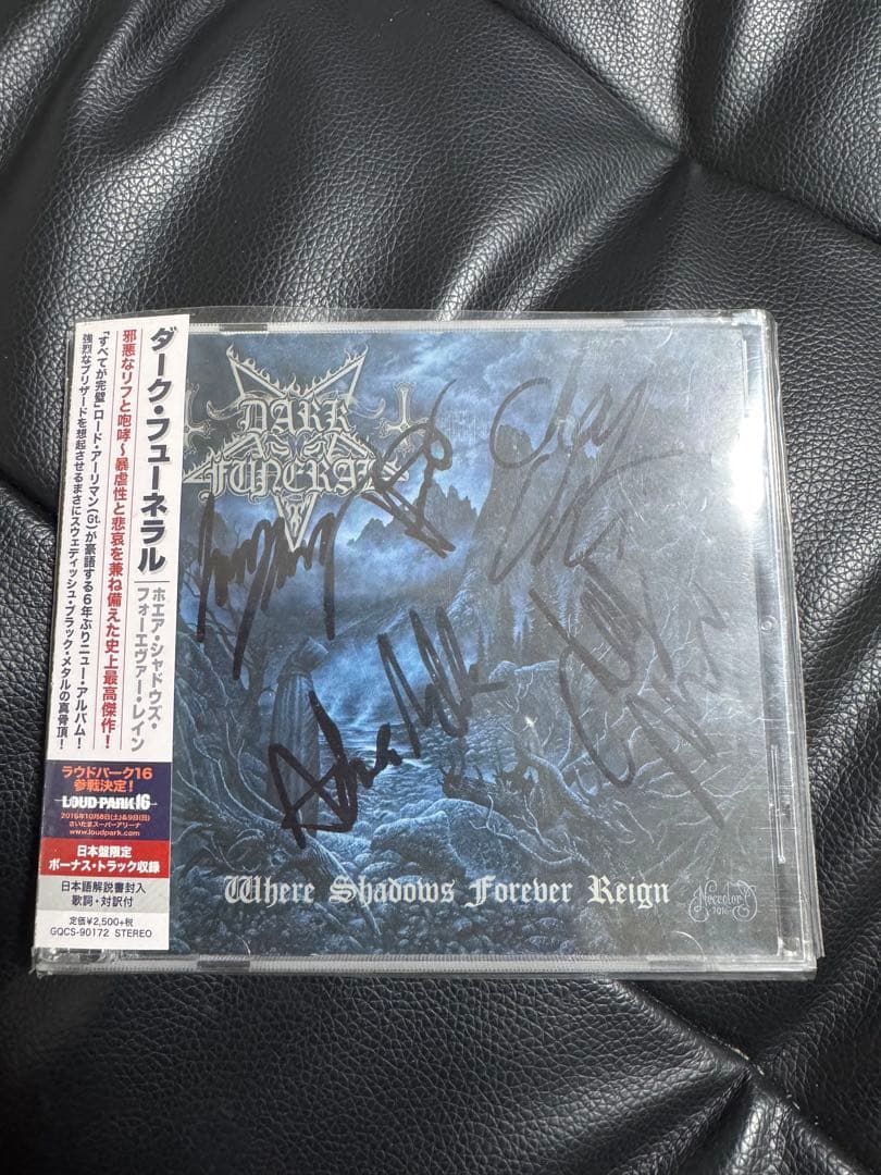 Dark funeral ダークビューネラル　サイン入りCDセット