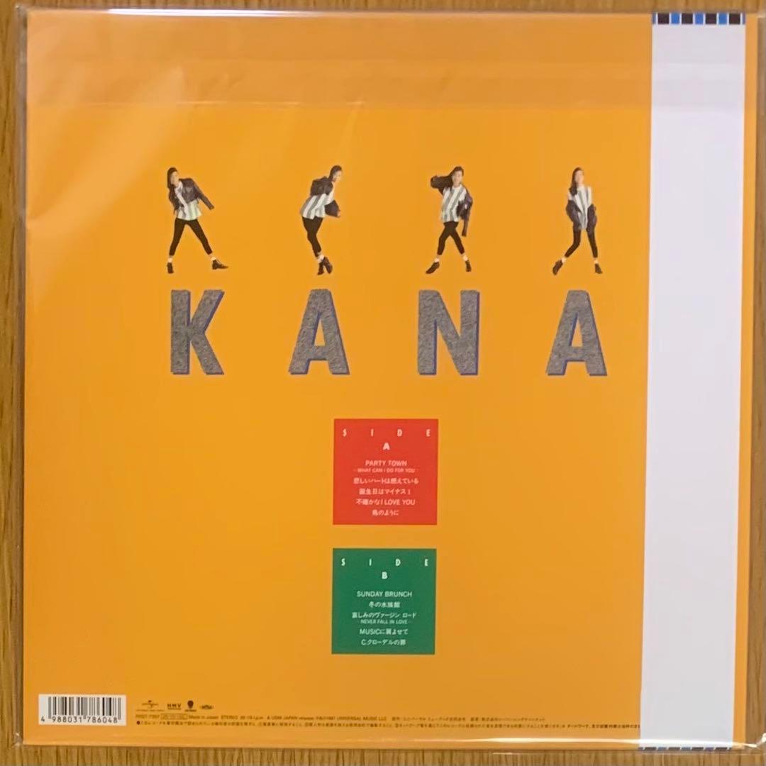 【新品】和田加奈子／KANA（クリアオレンジ・ヴァイナル仕様）アナログレコード