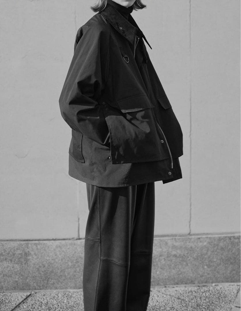 Barbour YOKE ブラックジャケット サイズ4
