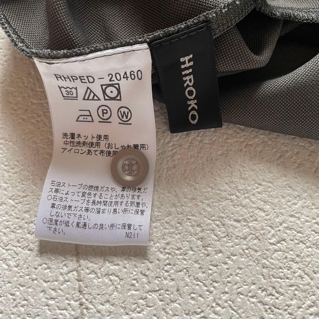 日本製　HIROKO KOSHINO デザインワンピース　40
