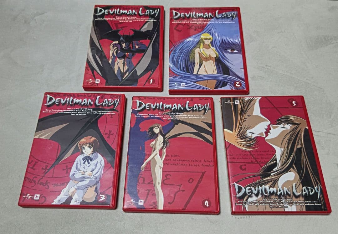 Devilman Lady DVD-BOX デビルマンレディー