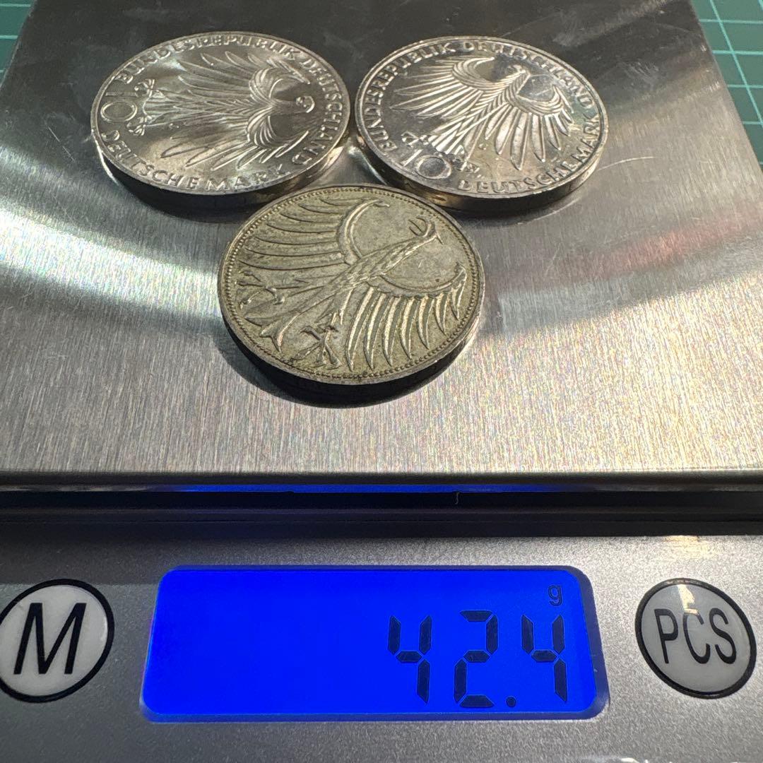 ドイツ 旧貨幣 セット 10マルク 5マルク銀貨 銀 銀製品  外国
