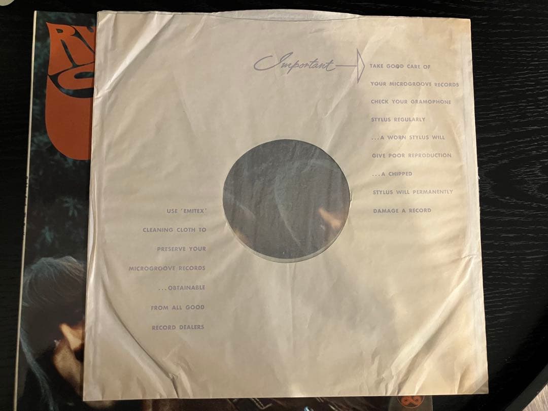 【美品】The Beatles RUBBER SOUL レコード　MONO