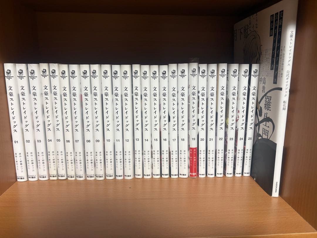 文豪ストレイドッグス 1-25巻+27巻 ガイドブック その他4冊 全巻セット