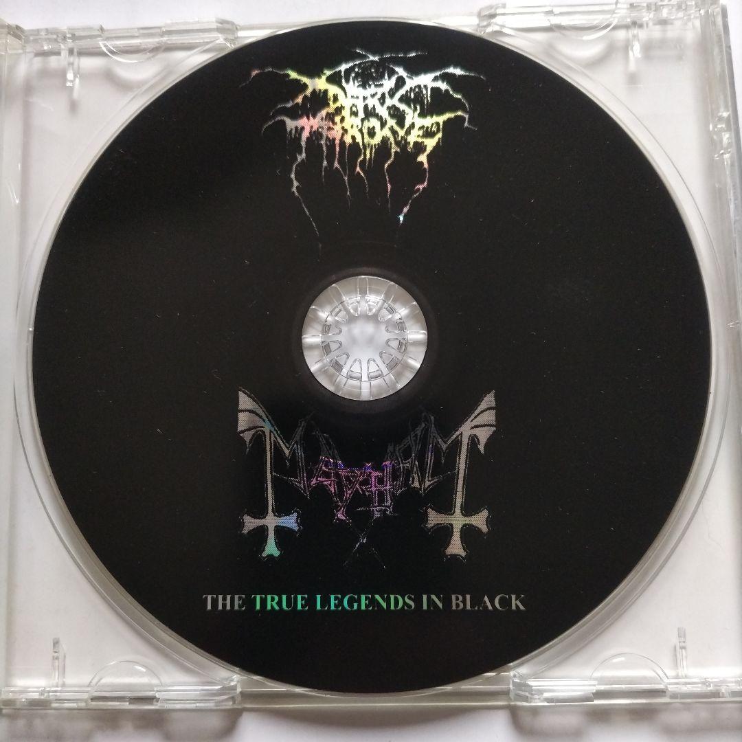 DARKTHRONE / MAYHEM CD　トゥルーブラックメタル