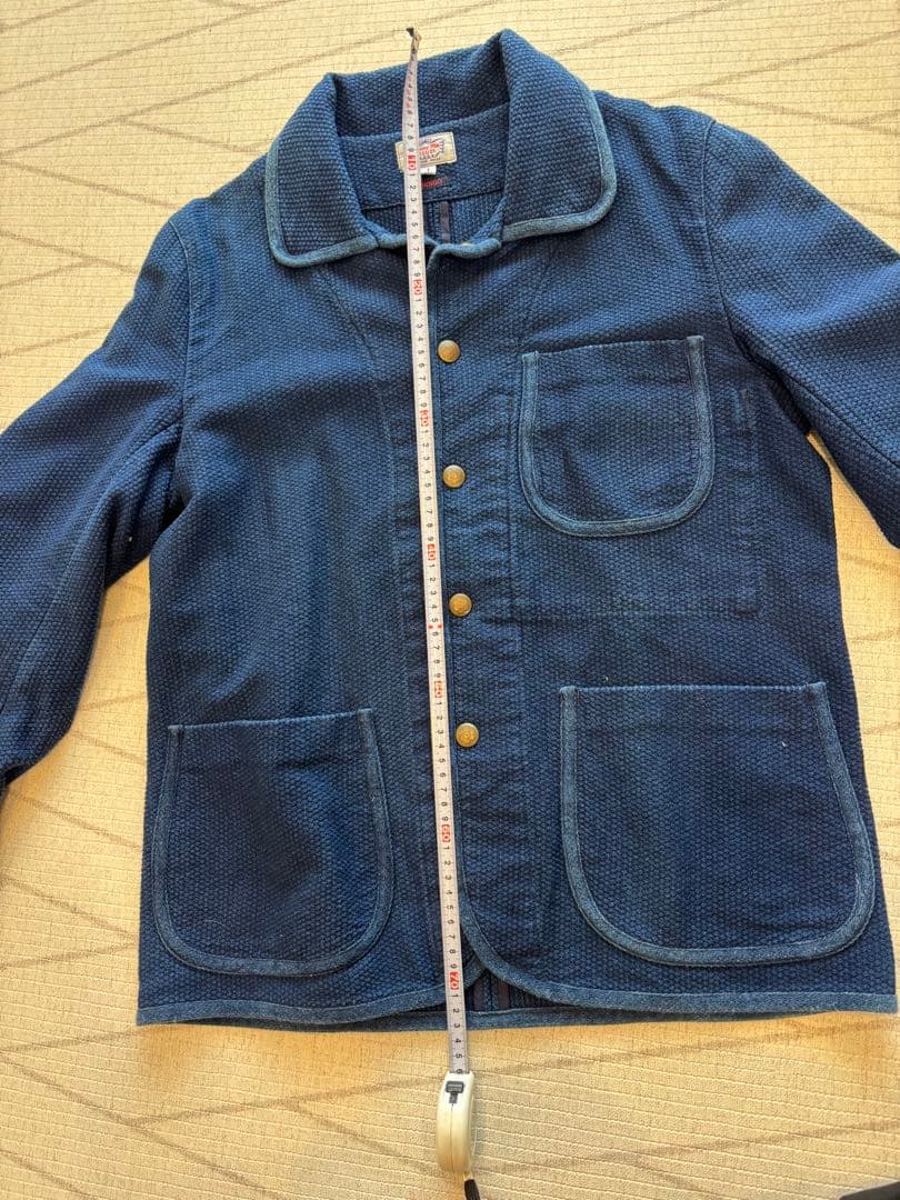 ヴィンテージ加工 外人公司 GAIJIN MADE 刺し子 デニムジャケット